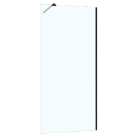 Душевая перегородка Azario Walk-In 110 AZ-251-110-MB-CL профиль Черный матовый стекло прозрачное