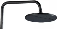 Душевая система Boch Mann Oglio B TS BM9649 с термостатом Черная латунь на стену