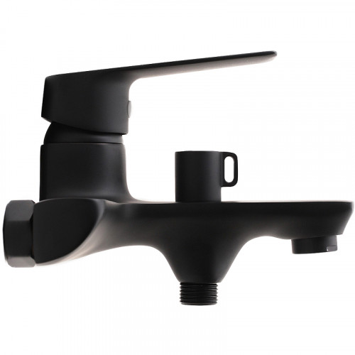 Душевая система Orange Aristo M19-932b Черная латунь на стену