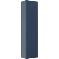 Шкаф пенал Creto Luna 40 L 17-PenBl40L подвесной Blue МДФ / ЛДСП