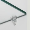 Зеркало со шкафом Style Line Олеандр 2 Люкс 55 ЛС-00000201 с подсветкой Рельеф пастель МДФ / ЛДСП, стекло
