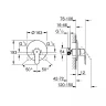 Смеситель для душа Grohe Eurostyle Cosmopolitan 33635002 Хром