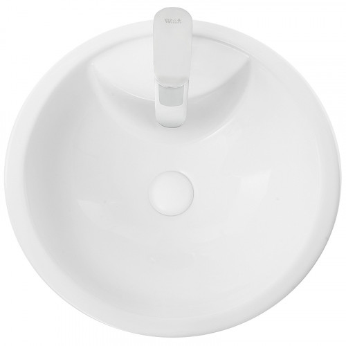 Раковина WeltWasser Leerbach 4646 GL-WT 46 10000005491 Белый глянец фаянс напольный