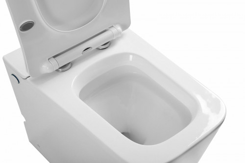Унитаз SantiLine SL-5033 приставной с сиденьем Микролифт фаянс приставной