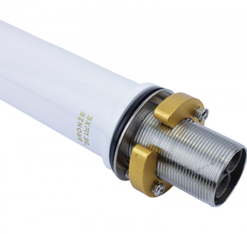 Смеситель для раковины Bronze de Luxe Scandi 1452W Белый глянцевый латунь