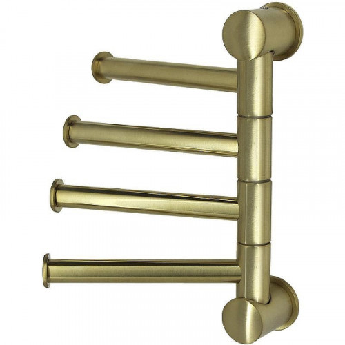 Полотенцедержатель WasserKRAFT K-1054BRUSHED GOLD поворотный Золото матовое