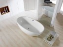Акриловая ванна Azario Leeds 170x85 LEE17085 без гидромассажа
