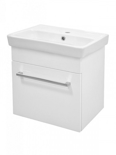Тумба под раковину Aquaton Поль 50 1A263701PF010 подвсная цвет Белый
