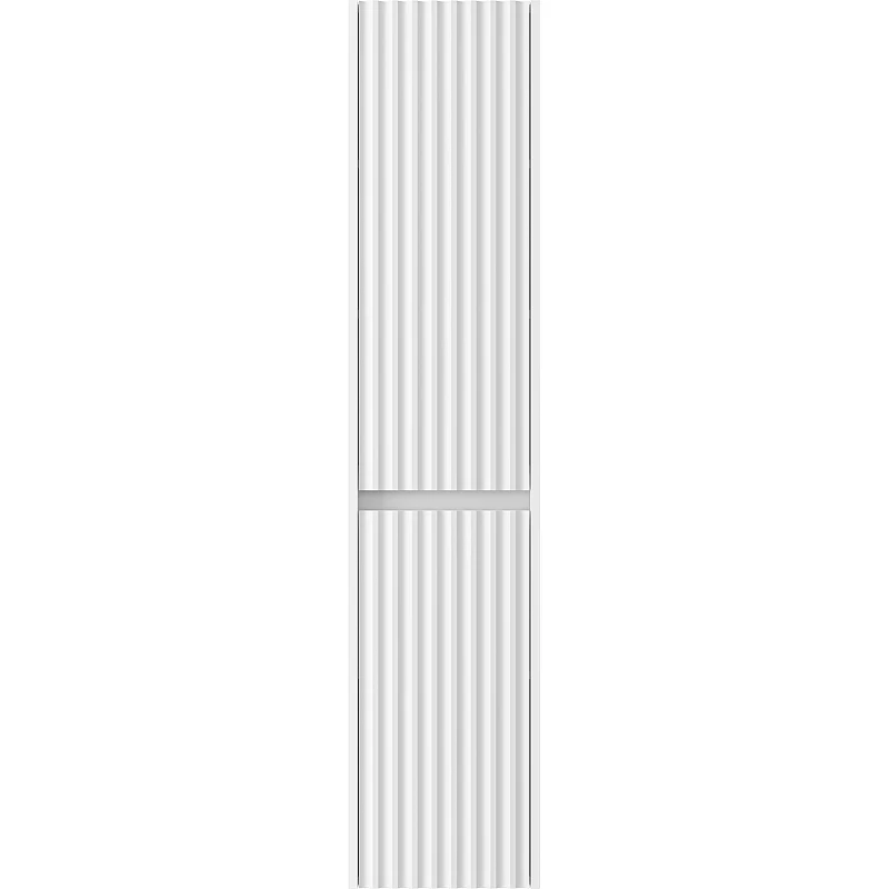 Шкаф пенал Brevita Balaton 35 R BAL-05035-01-2П подвесной Белый матовый МДФ / ЛДСП