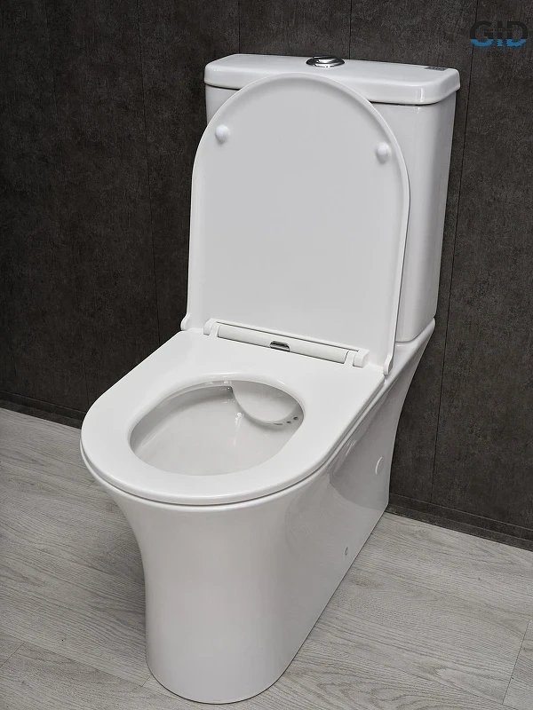 Унитаз компакт Gid Concavo Tn2126 62246Y цвет Белый с бачком и сиденьем Микролифт
