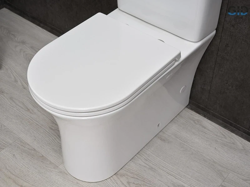 Унитаз компакт Gid Concavo Tn2126 62246Y цвет Белый с бачком и сиденьем Микролифт