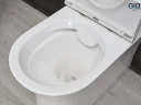 Унитаз компакт Gid Concavo Tn2126 62246Y цвет Белый с бачком и сиденьем Микролифт