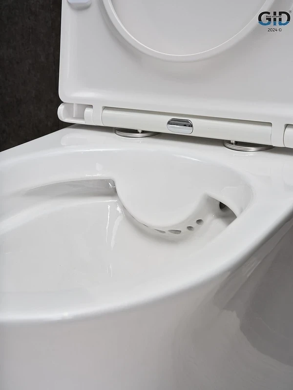 Унитаз компакт Gid Concavo Tn2126 62246Y цвет Белый с бачком и сиденьем Микролифт