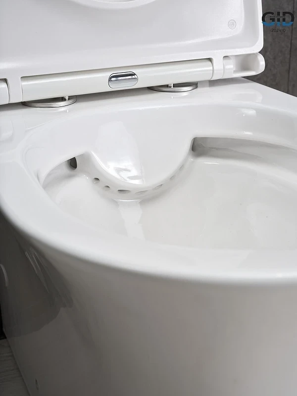 Унитаз компакт Gid Concavo Tn2126 62246Y цвет Белый с бачком и сиденьем Микролифт