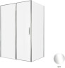 Душевой уголок Allen Brau Priority 140x100 3.31034.00+3.31046.00 цвет профиля Хром стекло прозрачное