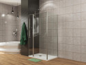 Душевой уголок Allen Brau Priority 140x100 3.31034.00+3.31046.00 цвет профиля Хром стекло прозрачное