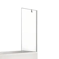 Шторка для ванны New Trendy NEW SOLEO Chrome x80 P-0075