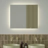 Зеркало Defesto Glow 70х60 DF 2506SH с подсветкой 23W-4500К/с фацетом/Сенсорный выключатель/Нейтральный белый свет