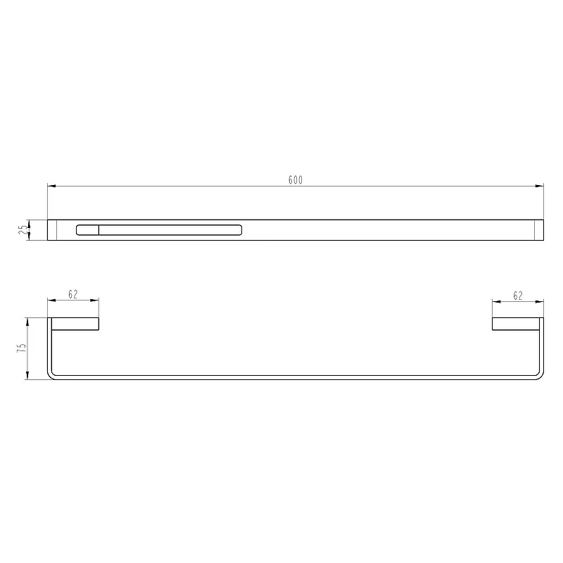 Полотенцедержатель Boheme Q 10942-MW Белый матовый