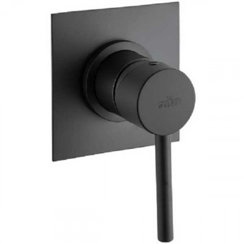 Смеситель для душа Webert Elio EL880101560 Черный матовый встраиваемый