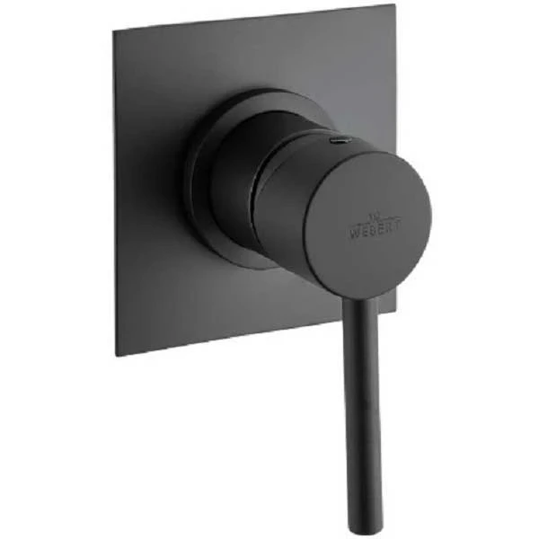 Смеситель для душа Webert Elio EL880101560 Черный матовый встраиваемый