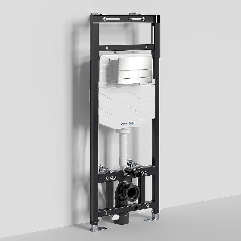 Инсталляция WasserKRAFT Alme 15TLT.010.ME.BN04 для унитаза с клавишей смыва Никель