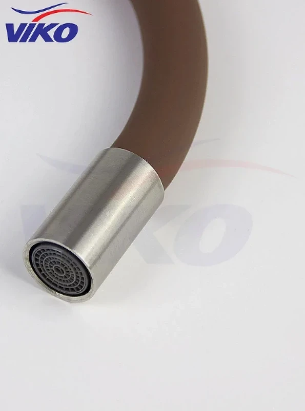 Смеситель для кухни Viko V-4458 Нержавеющая сталь Коричневый
