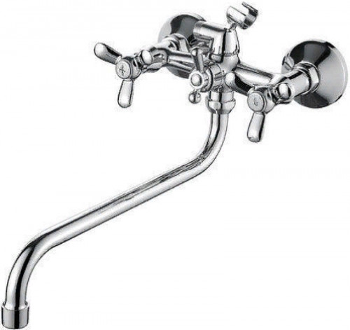 Смеситель для ванны Ledeme H12 2212L универсальный Хром