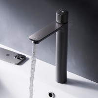 Смеситель для раковины AM.PM X-Joy F85A92522 Черный матовый латунь