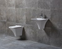 Унитаз биде beWash Ladoga 54303601 подвесной Белый глянец с сиденьем Микролифт фарфор подвесной