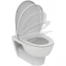 Унитаз Ideal Standard Esedra Rimless T365701 подвесной с сиденьем Микролифт фаянс подвесной