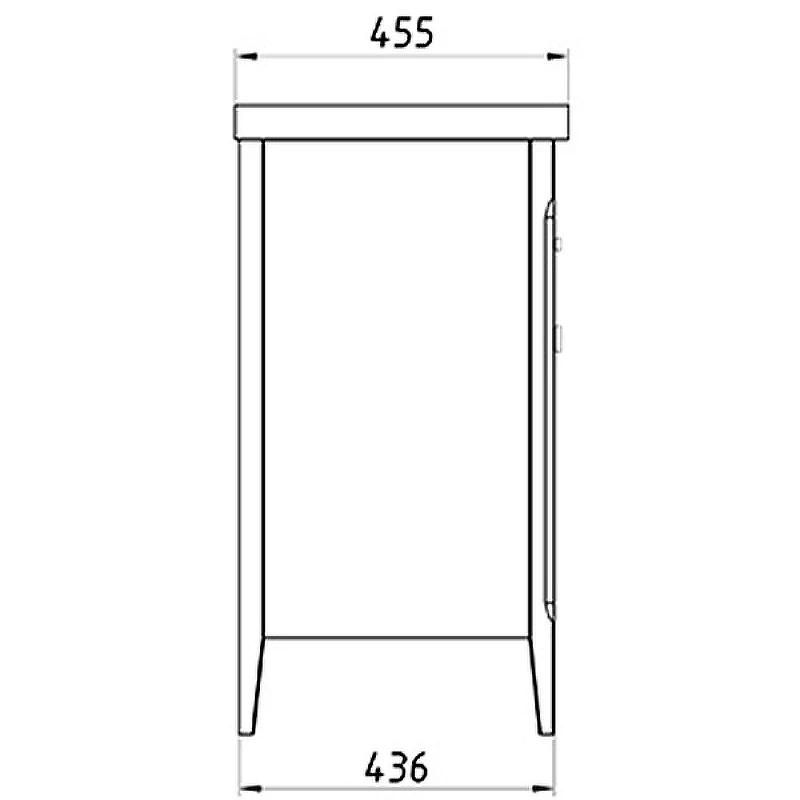 Комплект мебели для ванной ASB-Woodline Монте 80 Бежевый массив дерева