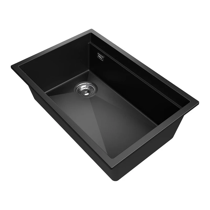 Кухонная мойка Rivelato Lino 65 LN-654-L antracite цвет Антрацит
