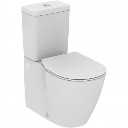 Унитаз компакт Ideal Standard Connect E803701 без бачка и сиденья фарфор напольный
