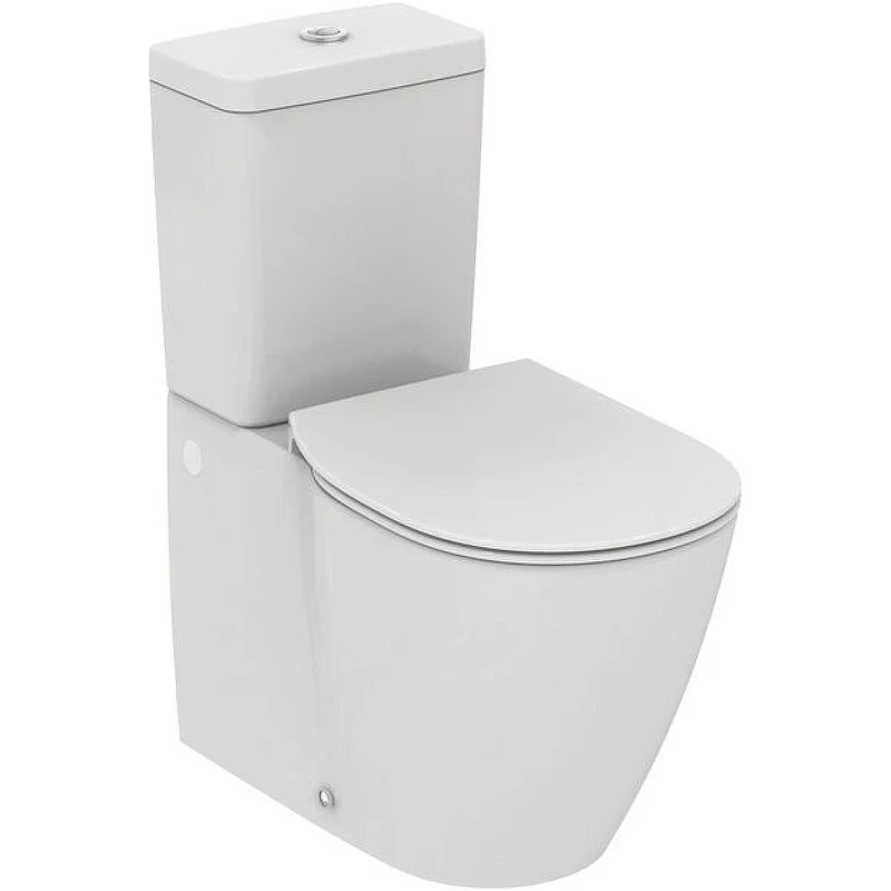 Унитаз компакт Ideal Standard Connect E803701 без бачка и сиденья фарфор напольный