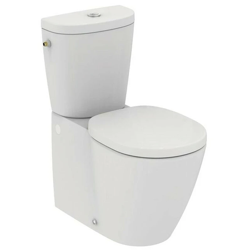Унитаз компакт Ideal Standard Connect E803701 без бачка и сиденья фарфор напольный