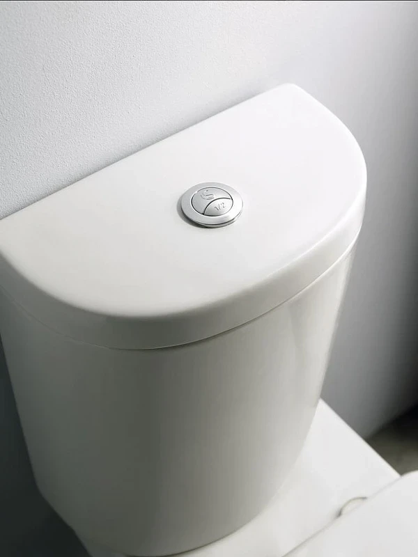 Унитаз компакт Ideal Standard Connect E803701 без бачка и сиденья фарфор напольный
