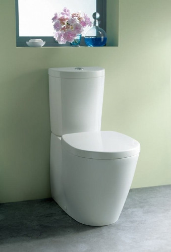 Унитаз компакт Ideal Standard Connect E803701 без бачка и сиденья фарфор напольный