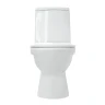 Унитаз компакт Sanita Luxe Next WC.CC/Next/2-SlimDM/WHT.G/S1 цвет Белый с бачком и сиденьем Микролифт