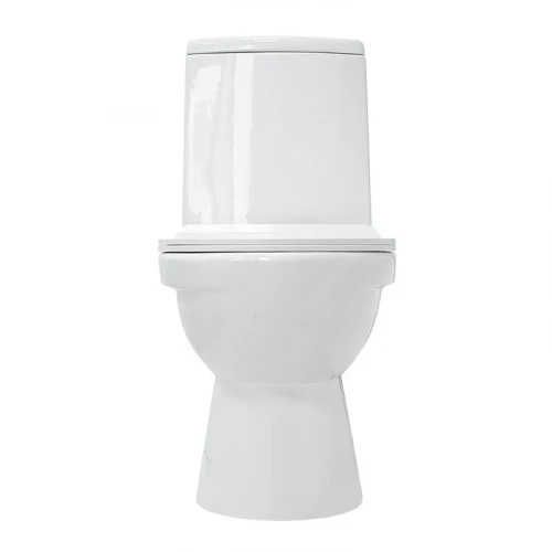 Унитаз компакт Sanita Luxe Next WC.CC/Next/2-SlimDM/WHT.G/S1 цвет Белый с бачком и сиденьем Микролифт