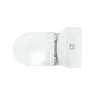 Унитаз компакт Sanita Luxe Next WC.CC/Next/2-SlimDM/WHT.G/S1 цвет Белый с бачком и сиденьем Микролифт