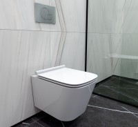 Унитаз Caprigo Style S-1203 подвесной с сиденьем Микролифт фарфор подвесной