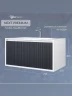 Тумба под раковину Uperwood Next Premium 80 3930205154 подвесная цвет Белый матовый Графит матовый