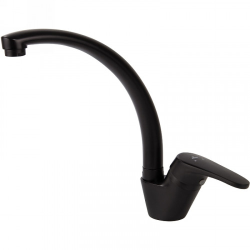 Смеситель для кухни Kaiser County 55244-9 Черный матовый латунь
