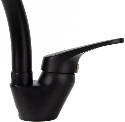 Смеситель для кухни Kaiser County 55244-9 Черный матовый латунь