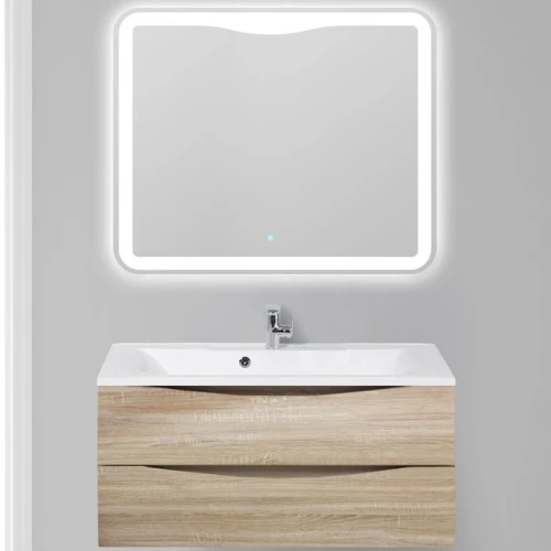 Тумба под раковину BelBagno Marino 100 MARINO-1000-2C-SO-WO-P подвесная Rovere Bianco МДФ / ЛДСП