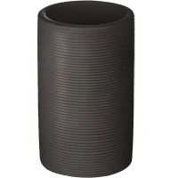 Стакан для зубных щеток Ridder Roller 2105107 Серый