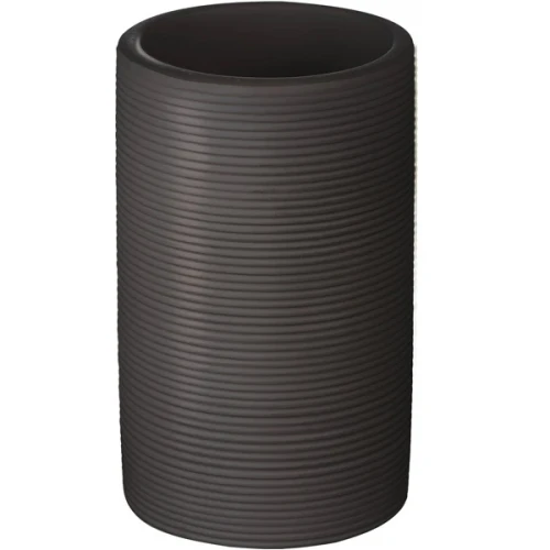 Стакан для зубных щеток Ridder Roller 2105107 Серый