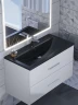 Раковина Uperwood Foster Quartz 90 291030042 цвет Уголь