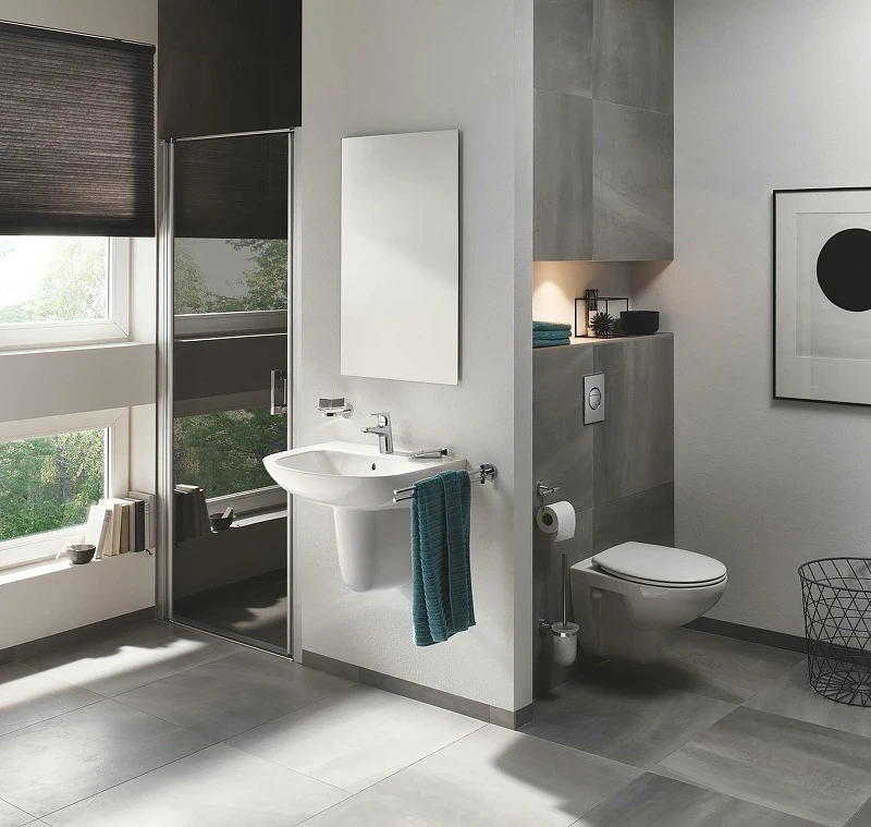 Смеситель для раковины Grohe Bauflow 23752000 Хром латунь